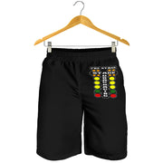 Drag racing men's shorts