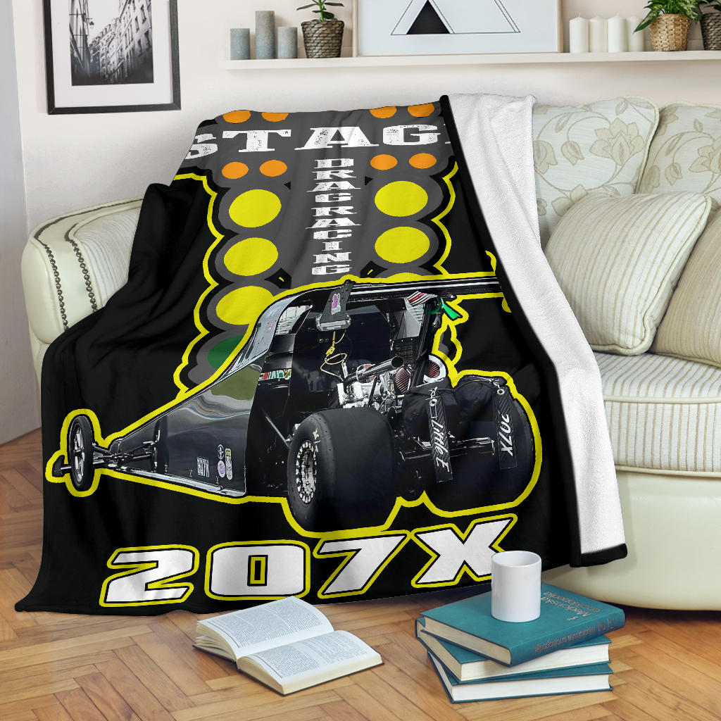 Custom Drag Racing Blanket V55