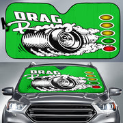 Drag Racing Windshield Sun Shade