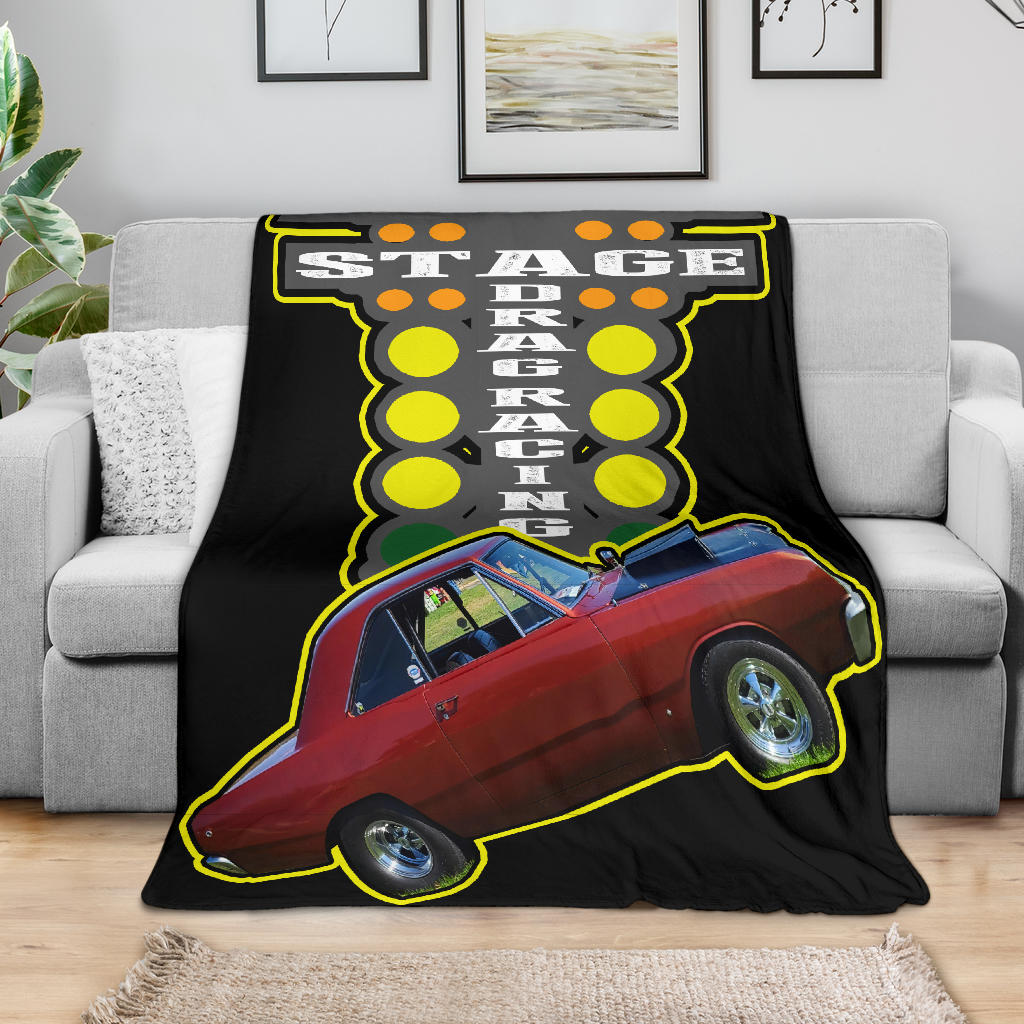 Custom Drag Racing Blanket V114