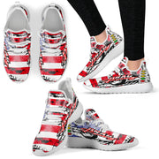 USA Drag Racing Mesh Sneakers