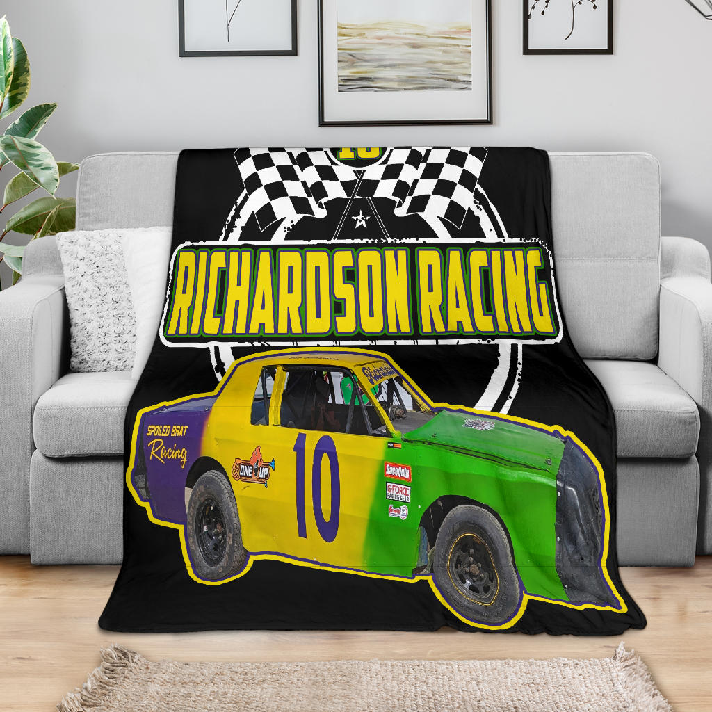 Custom Richardson Racing Blanket