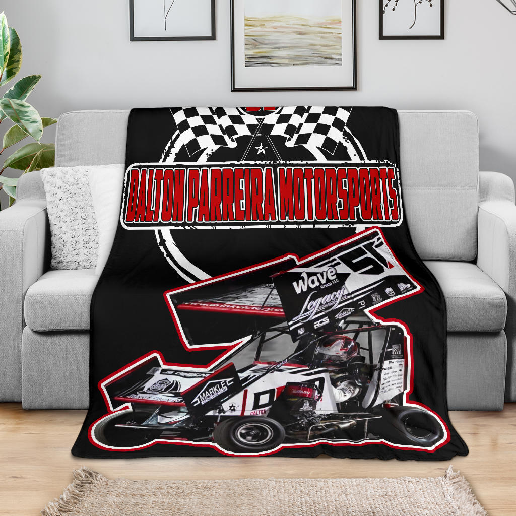 Custom Dalton Parreira Motorsports Blanket