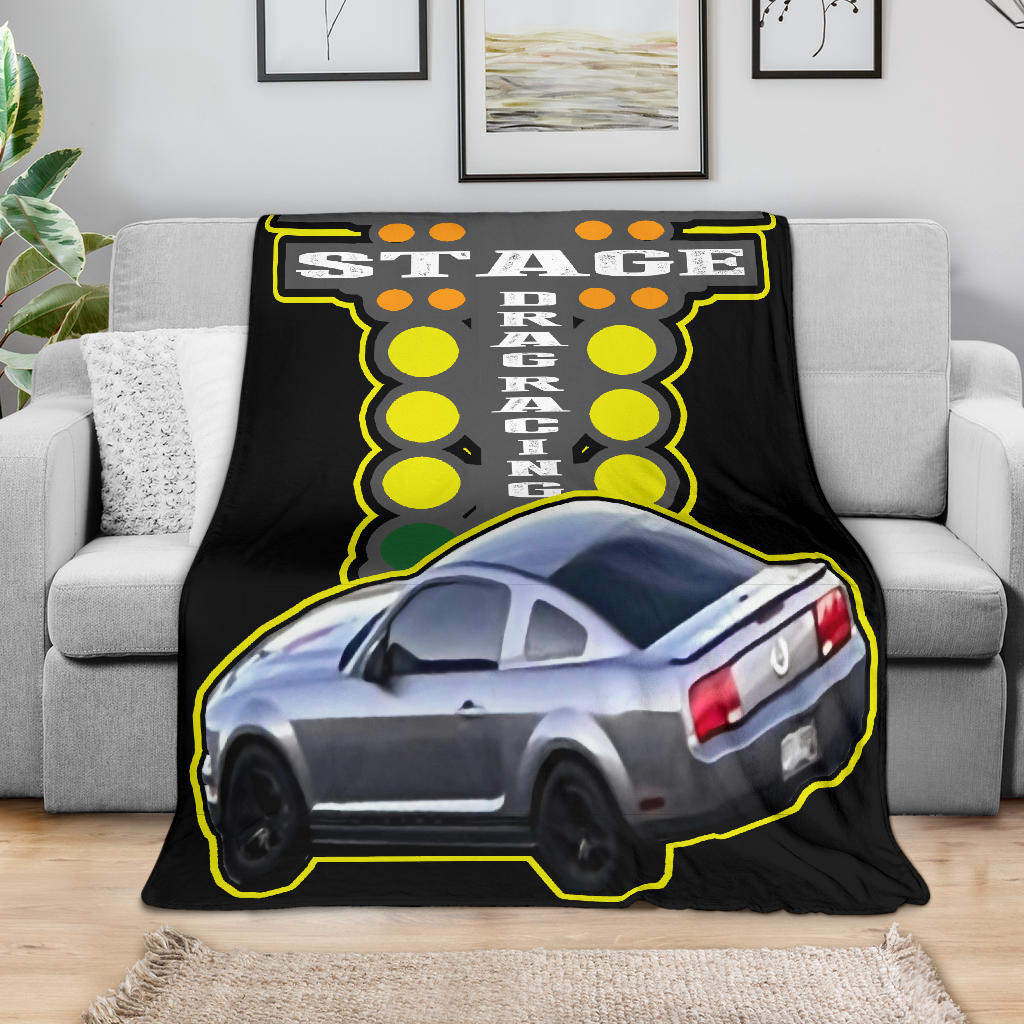 Custom Drag Racing Blanket V79