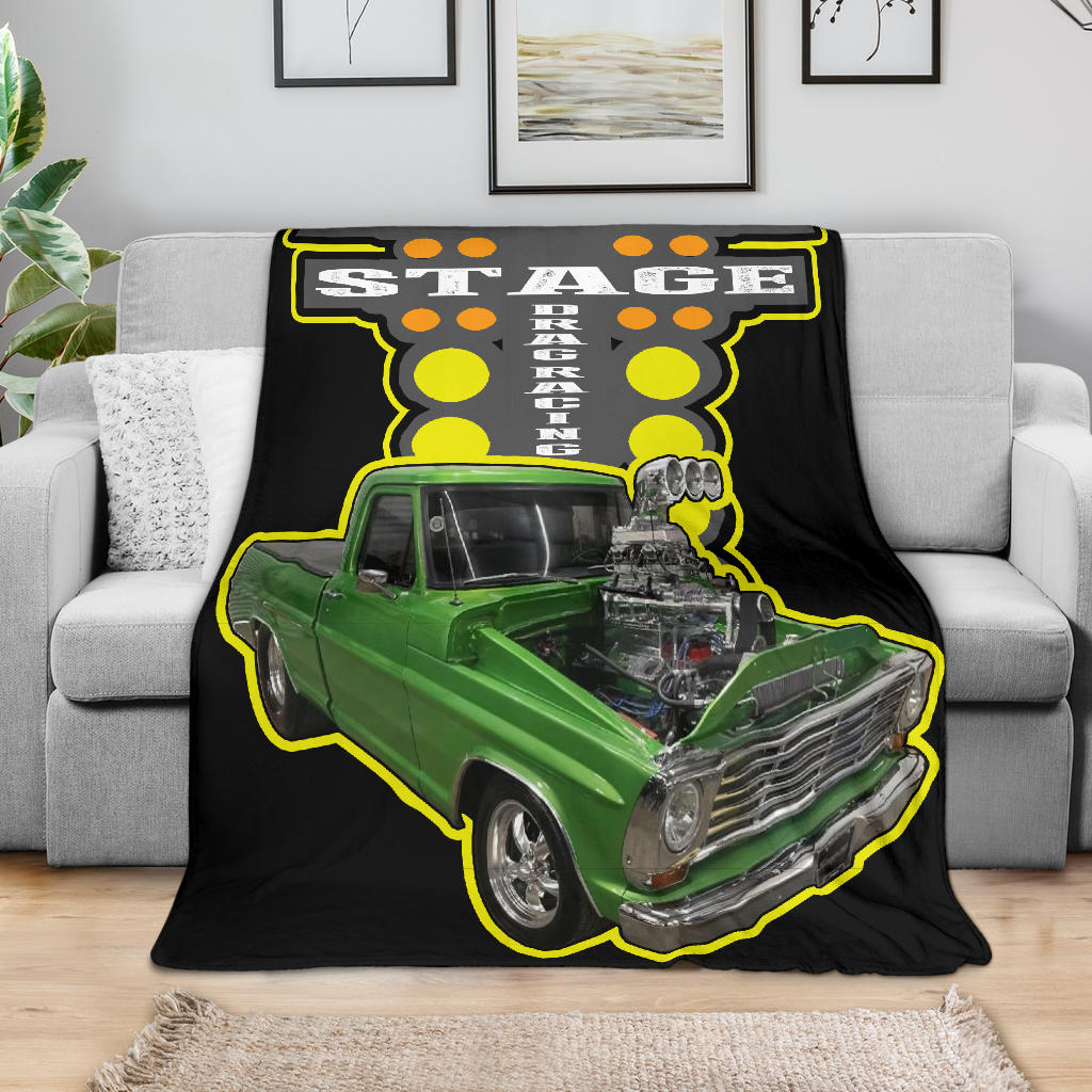 Custom Drag Racing Blanket V98