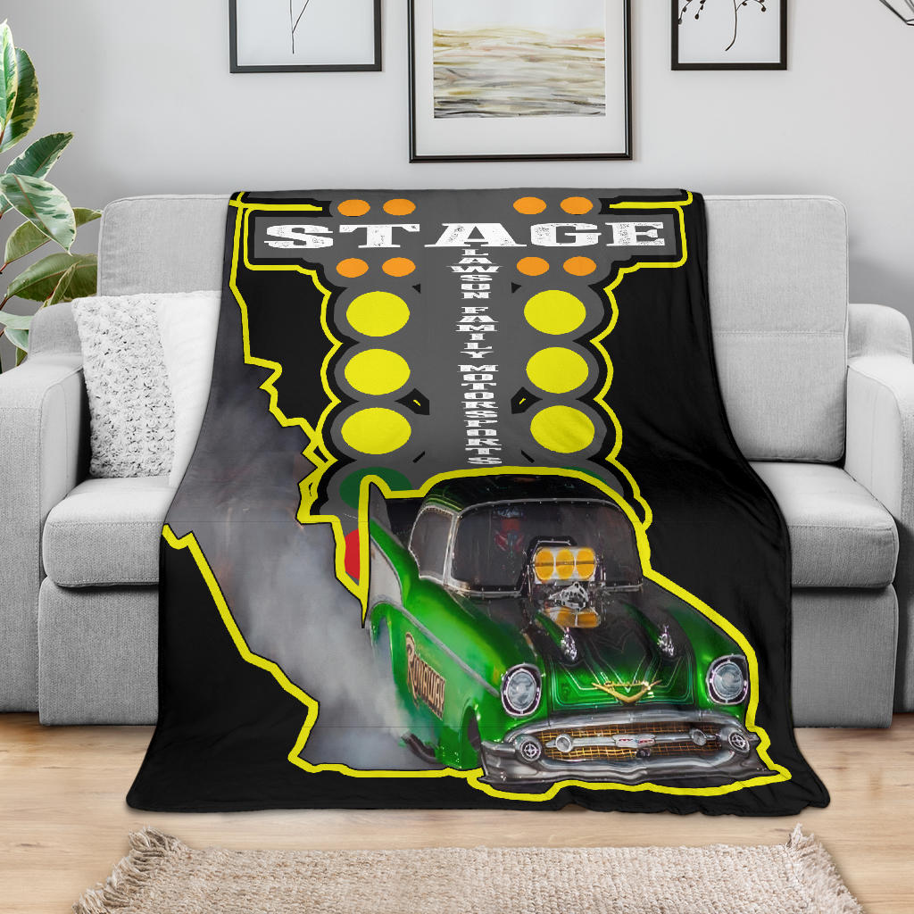 Custom Lawson Family Motorsports Blanket