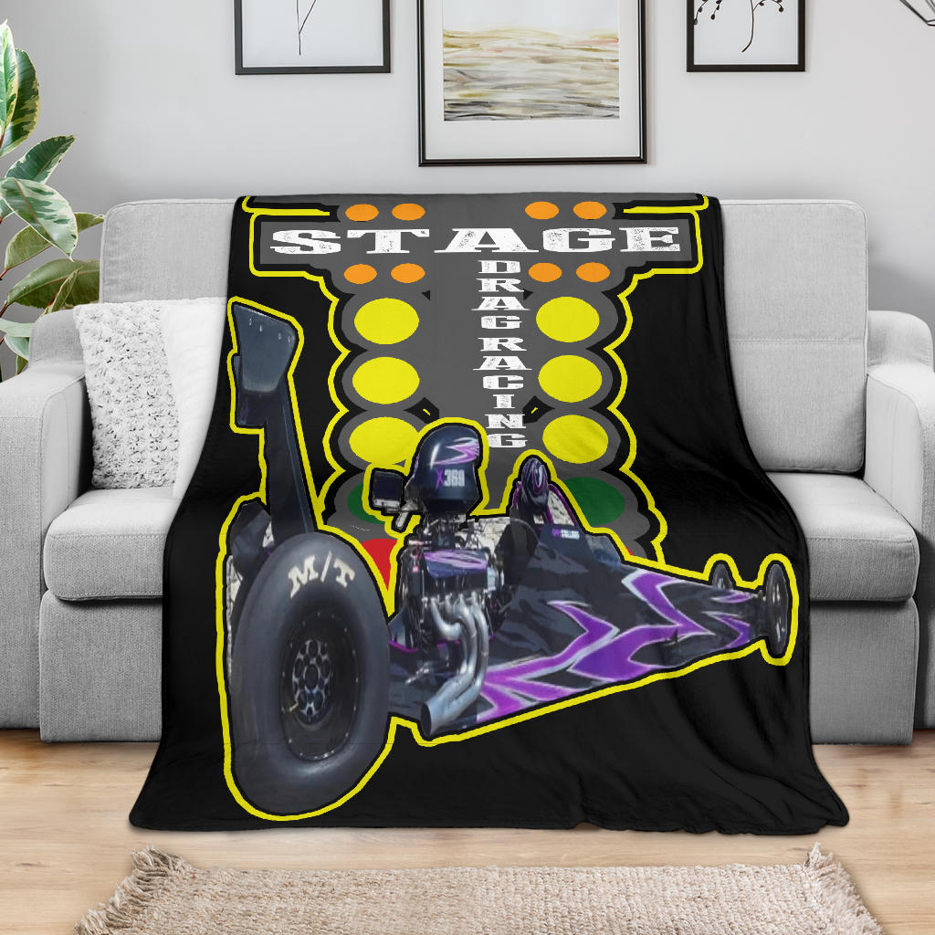 Custom Drag Racing Blanket V68