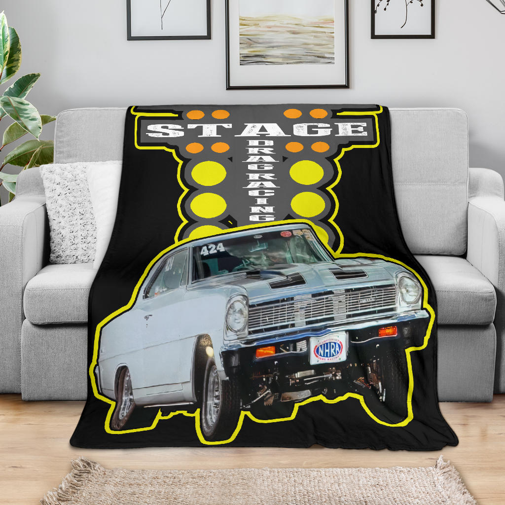 Custom Drag Racing Blanket V91