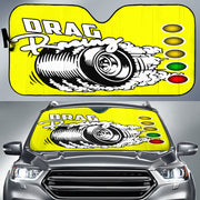 Drag Racing Windshield Sun Shade