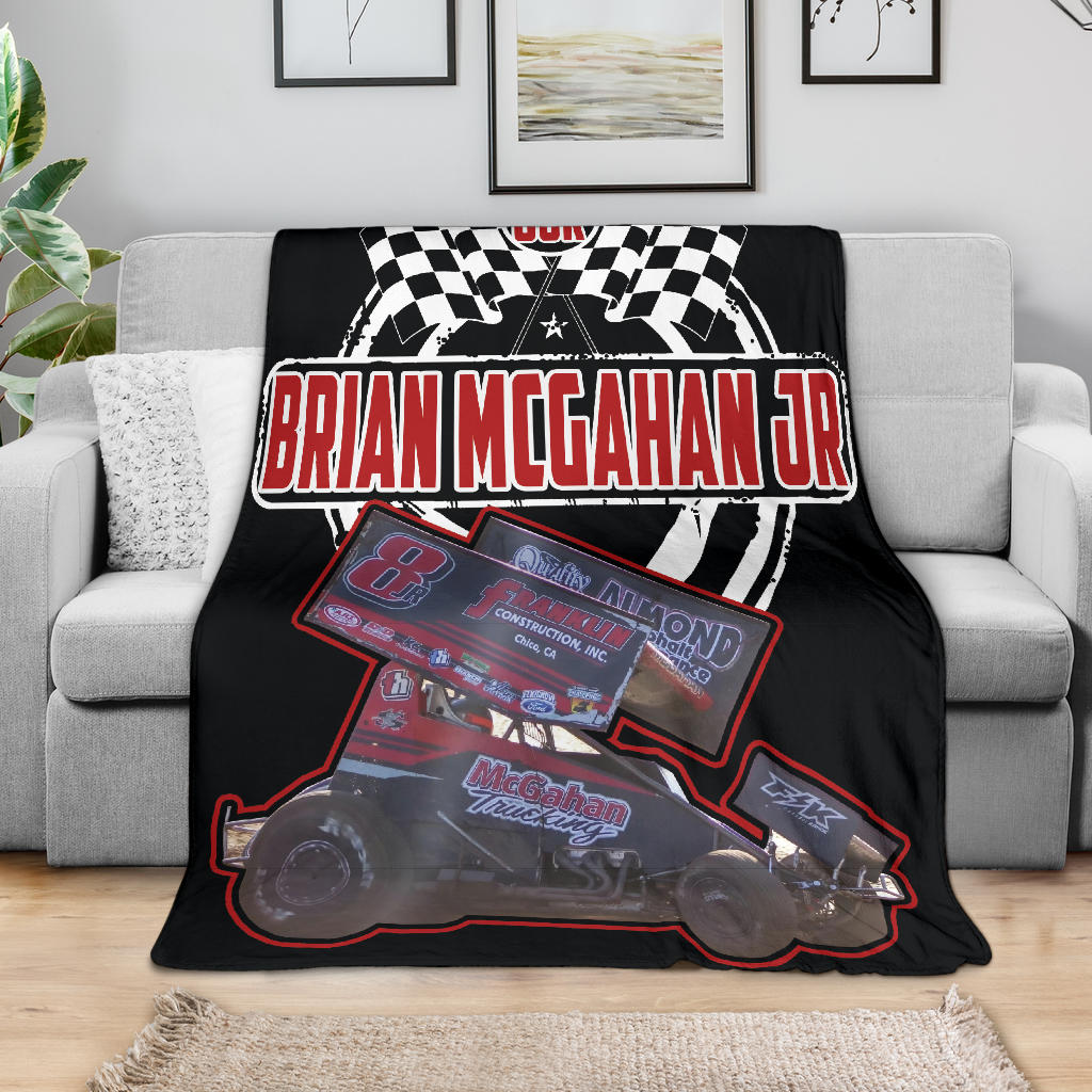 Custom Brian McGahan Jr Blanket