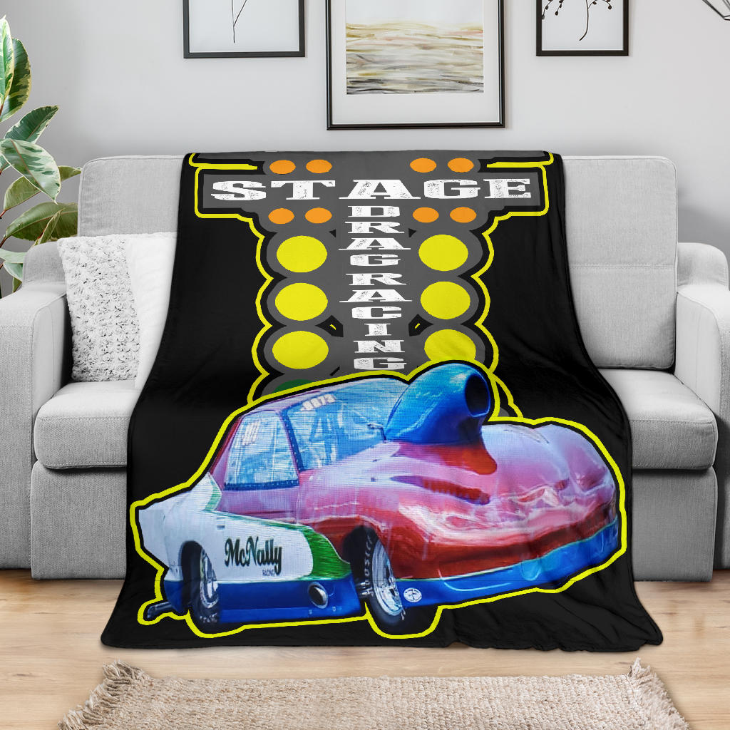 Custom Drag Racing Blanket V121