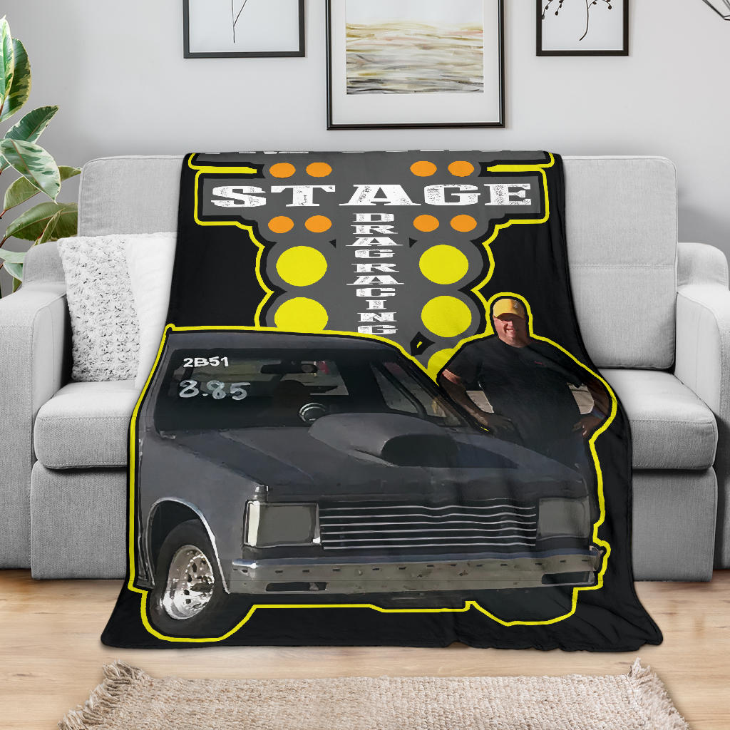 Custom Drag Racing Blanket V14