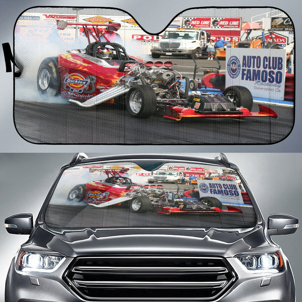 Custom Dragster Windshield Sun Shade