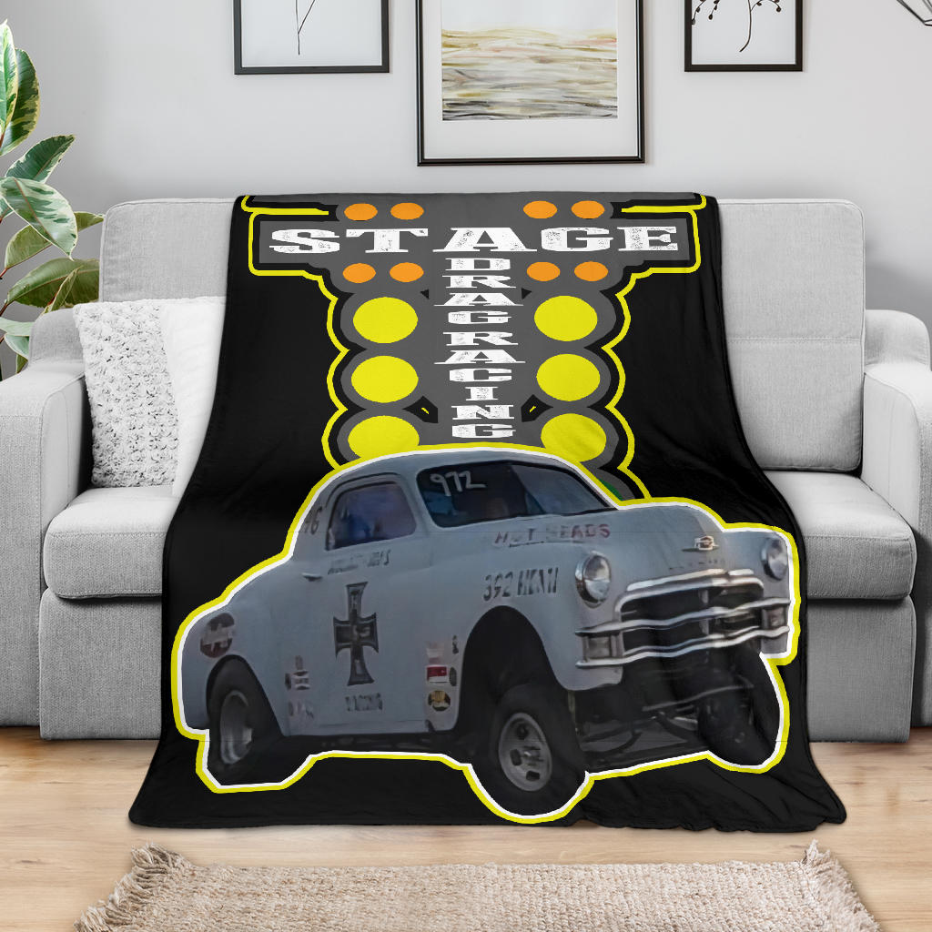 Custom Drag Racing Blanket V112