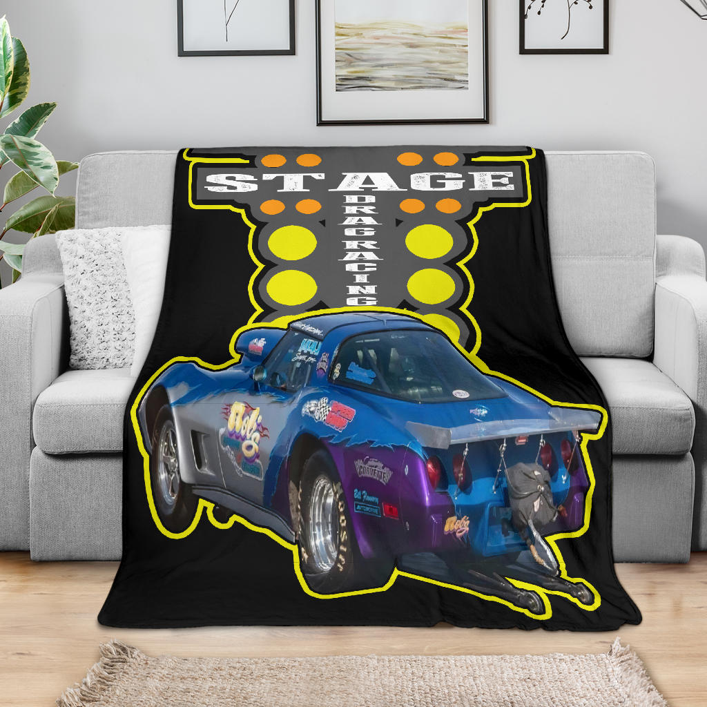 Custom Drag Racing Blanket V70