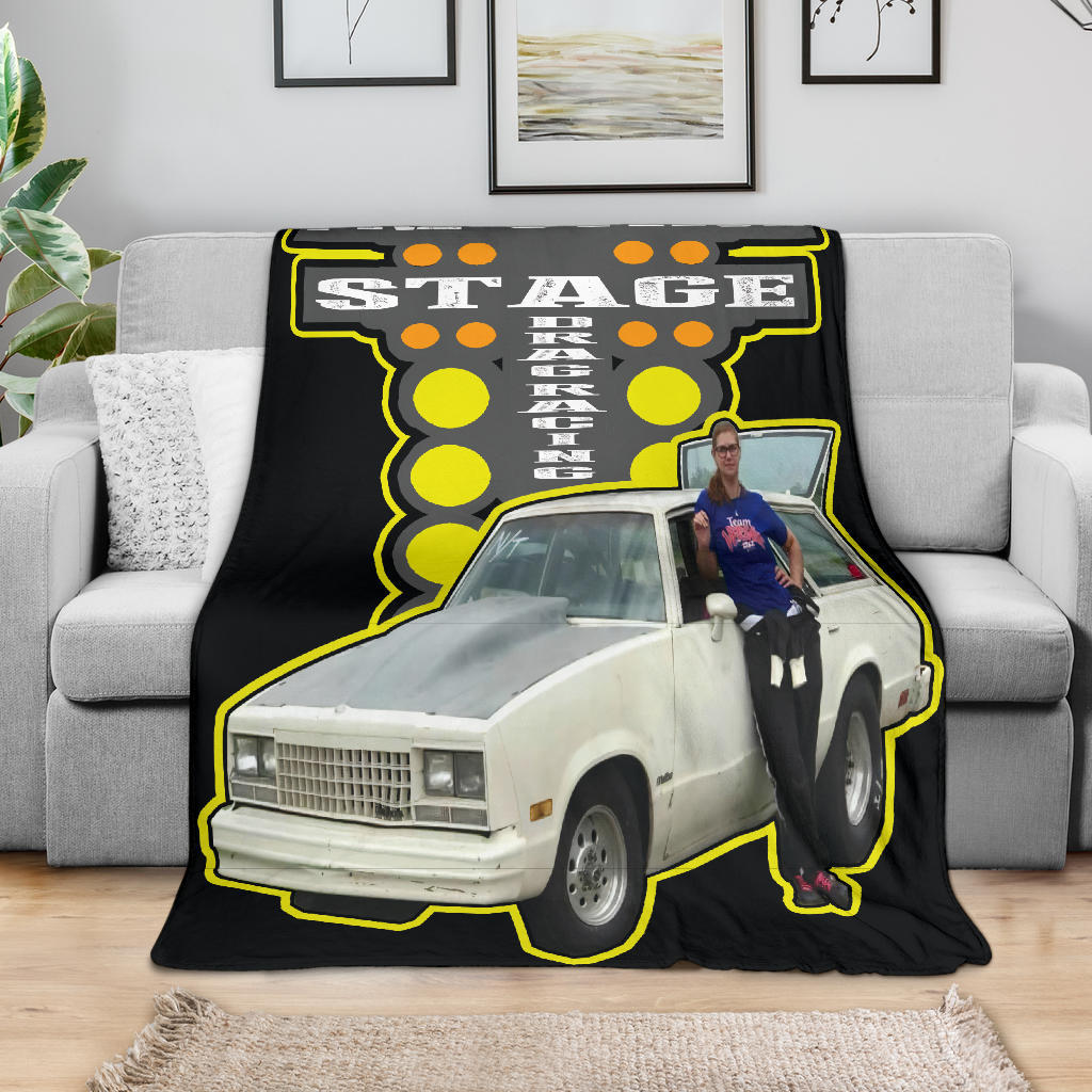 Custom Drag Racing Blanket V41