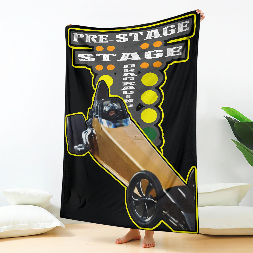 Custom Drag Racing Blanket V46