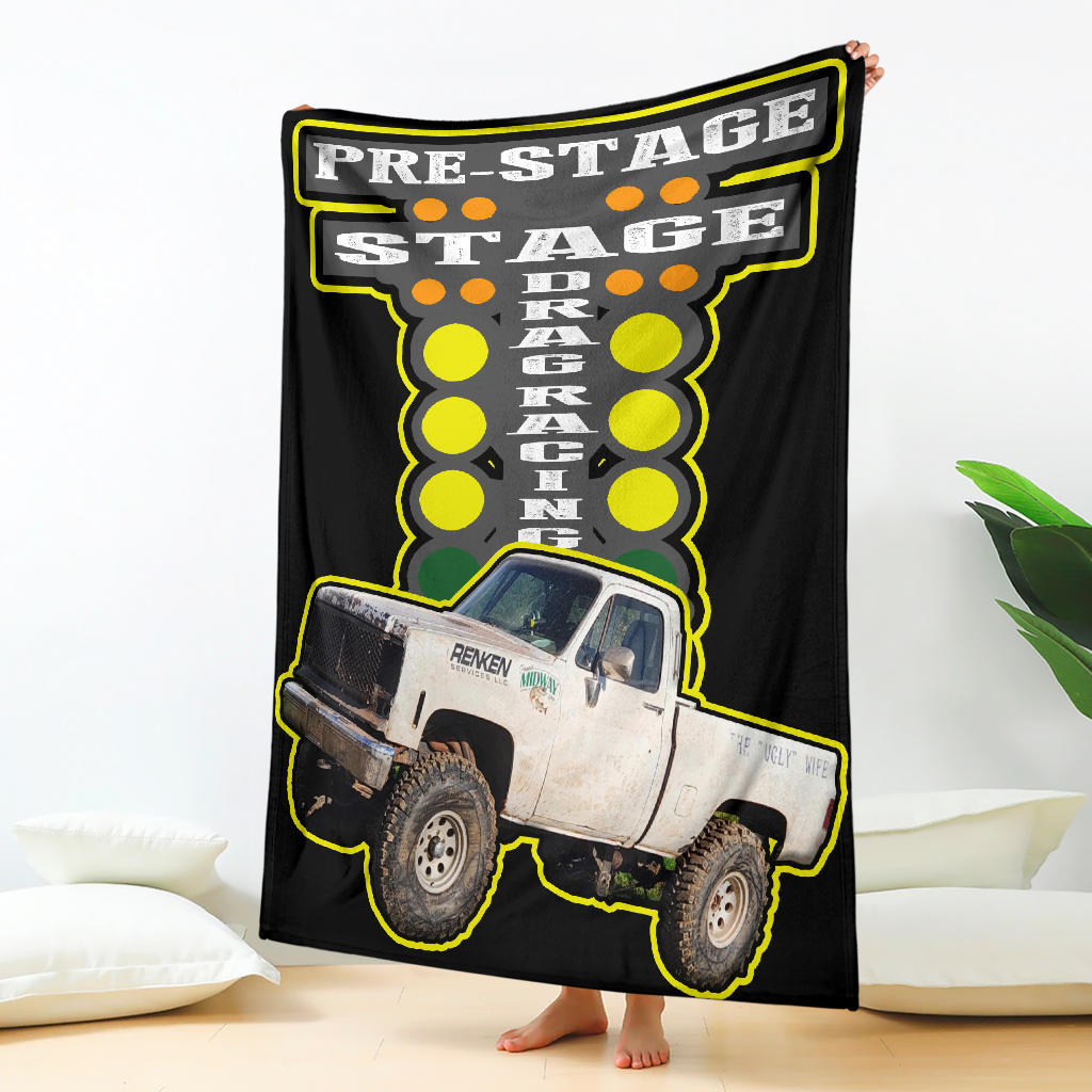 Custom Drag Racing Blanket V110