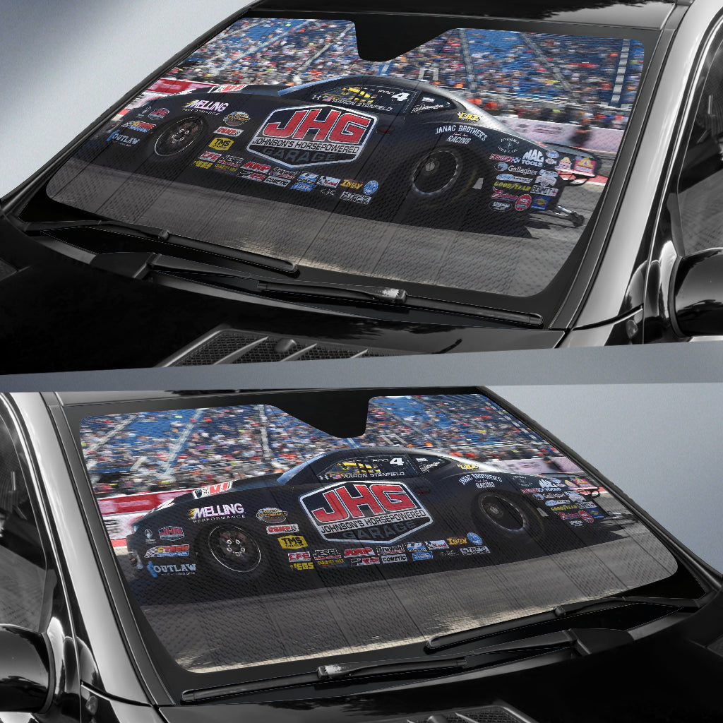 Custom Drag Racing Windshield Sun Shade