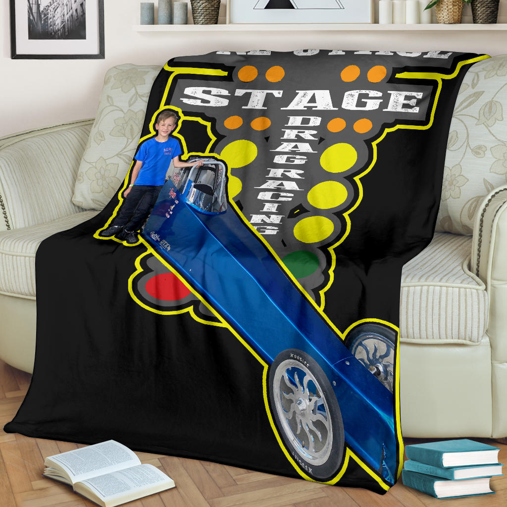 Custom Drag Racing Blanket V107