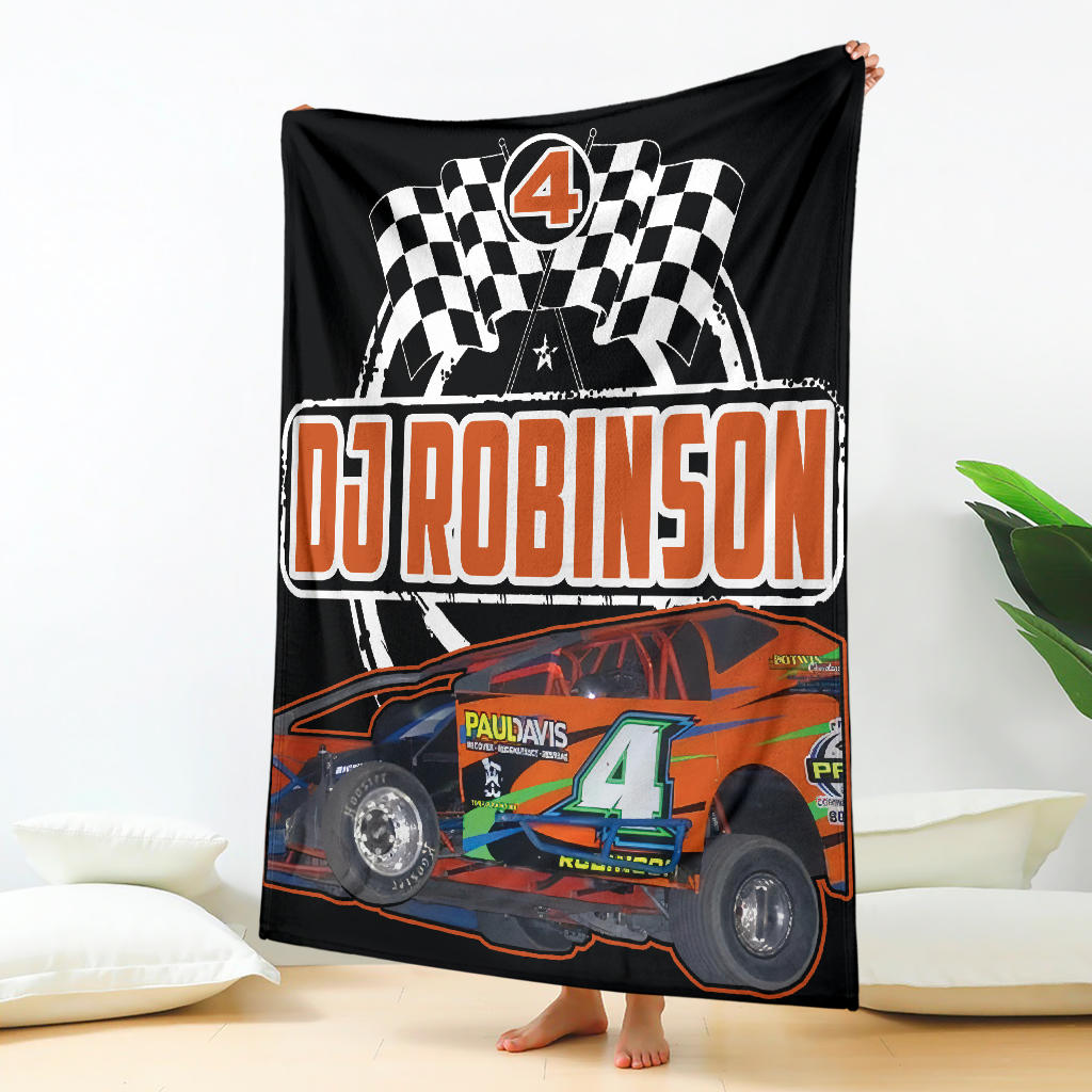 Custom DJ Robinson Blanket