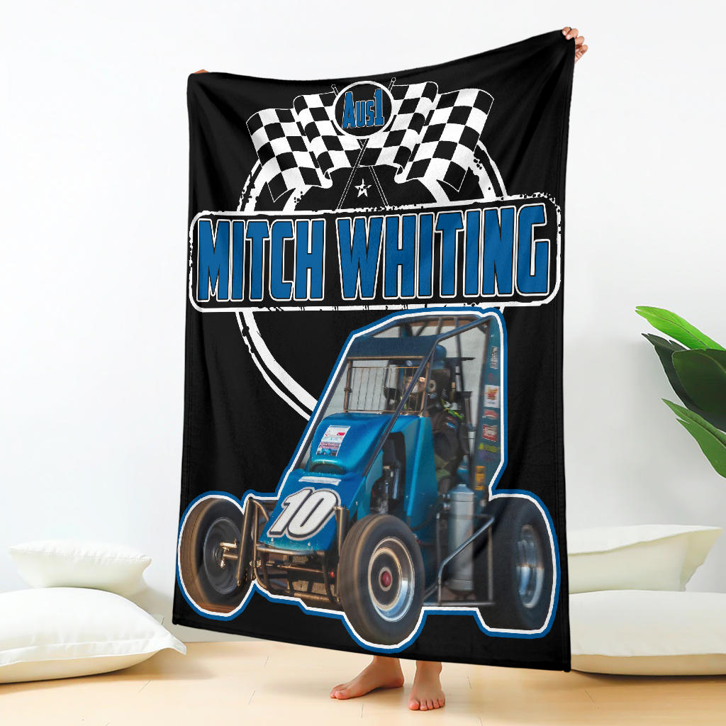 Custom Mitch Whiting Blanket