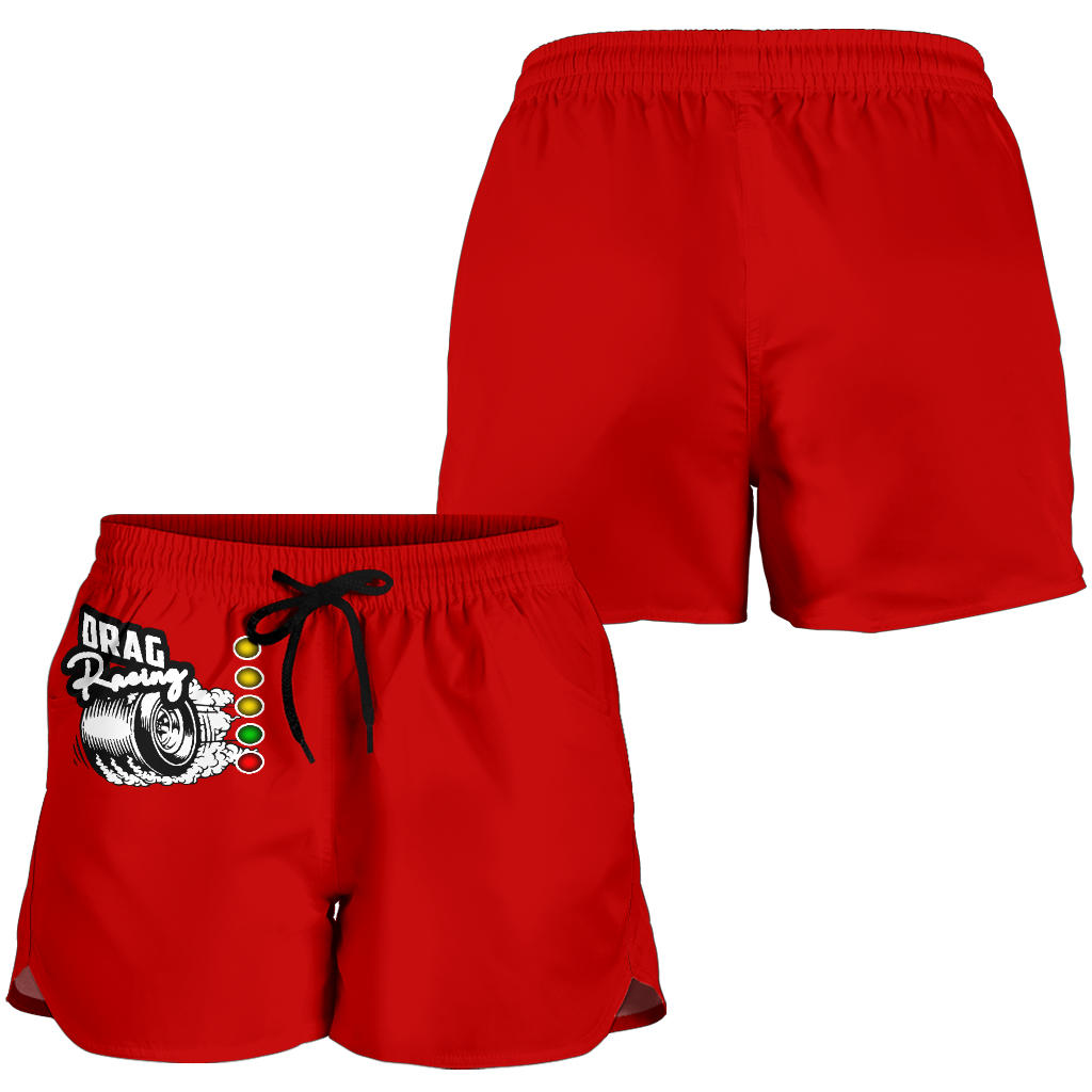 Drag Racing Womens Shorts