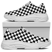 Racing Checkered Chunky Sneakers