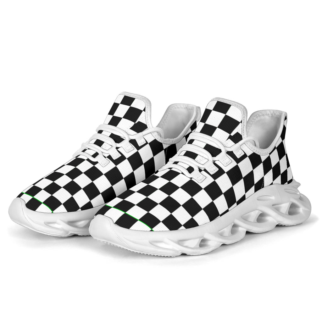 Racing Checkered M-Sole Sneakers