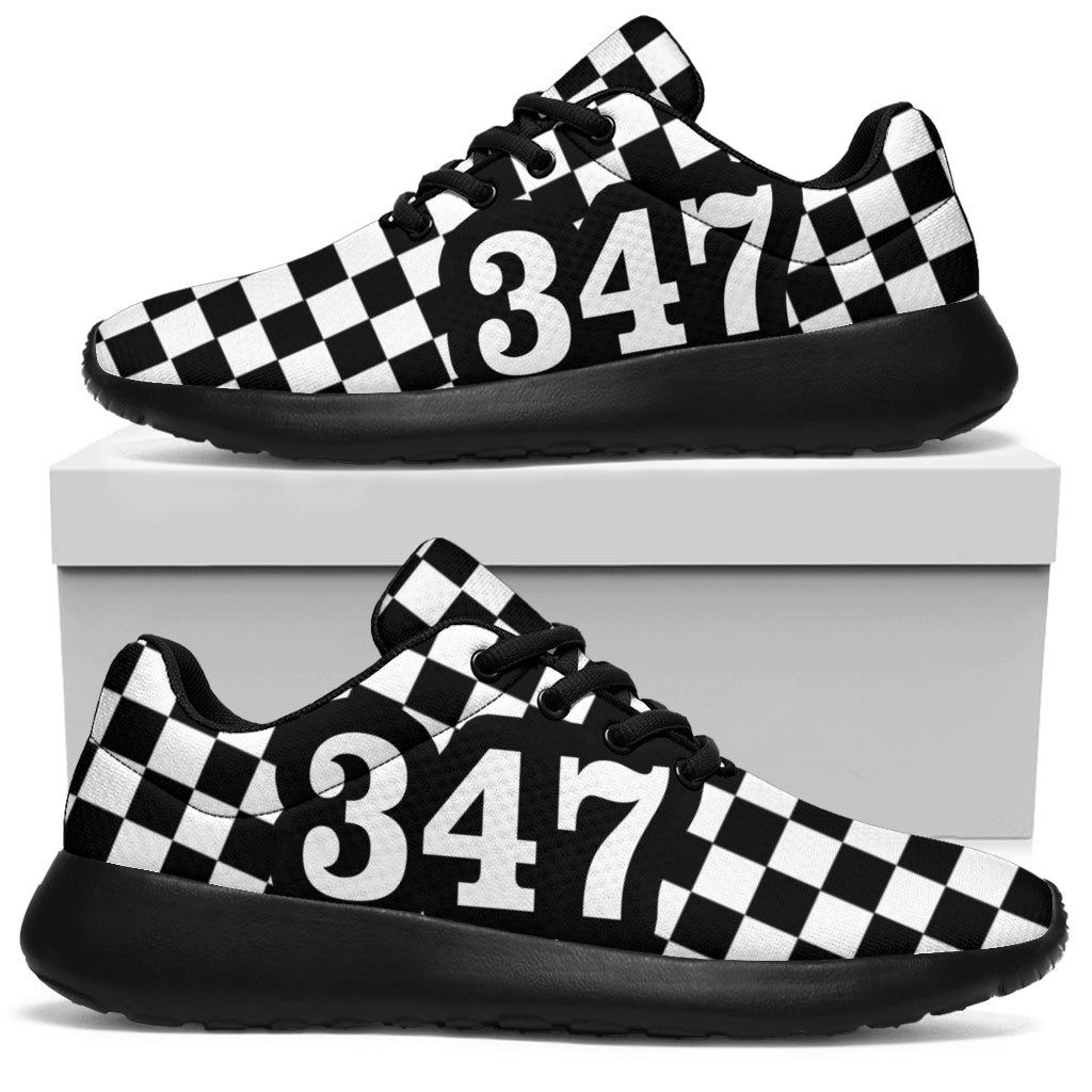 custom racing sneakers number 347