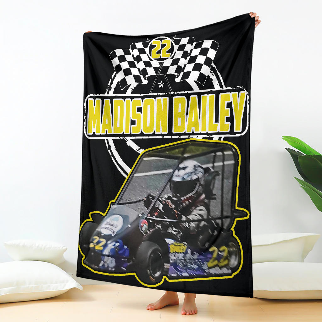 Custom Madison Bailey Blanket