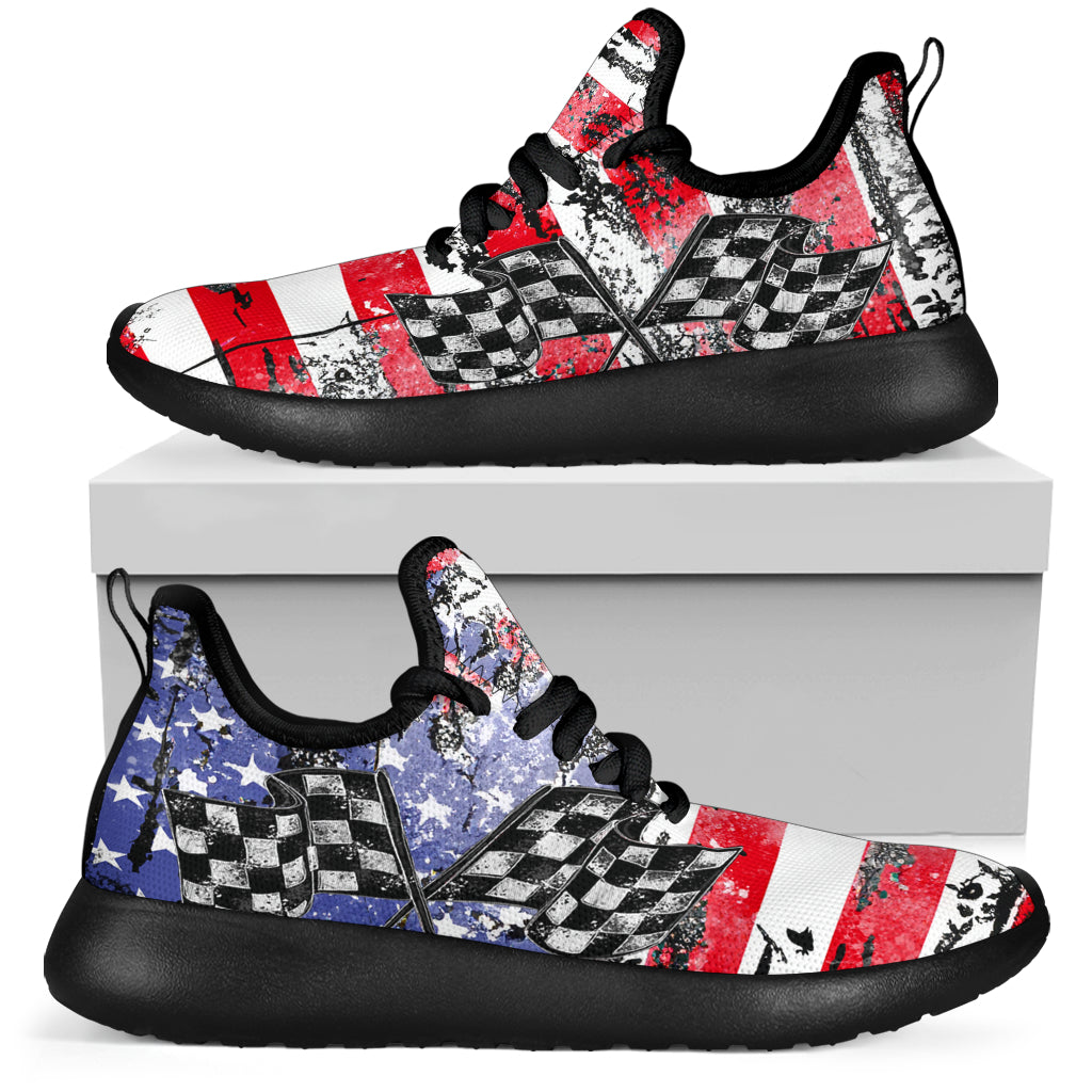 USA Racing Mesh Sneakers