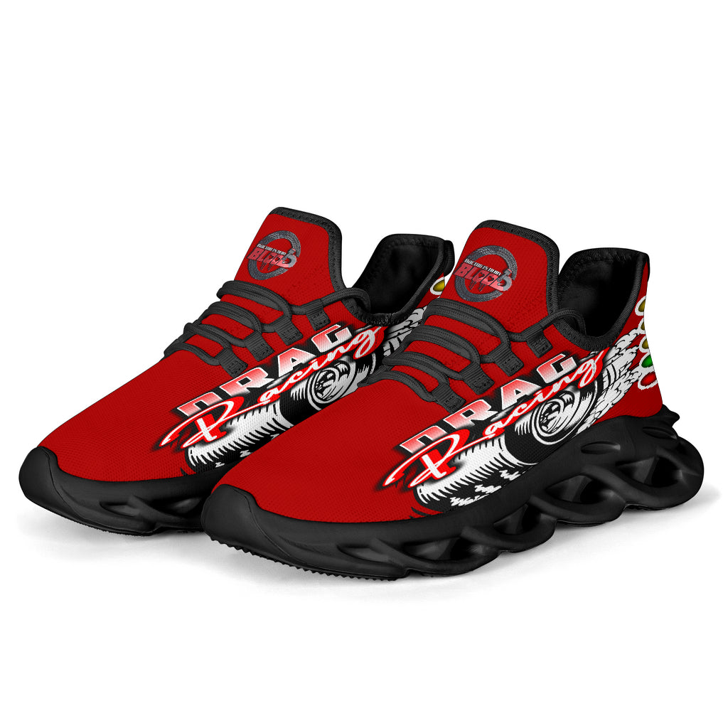 Drag Racing M-Sole Sneakers Red