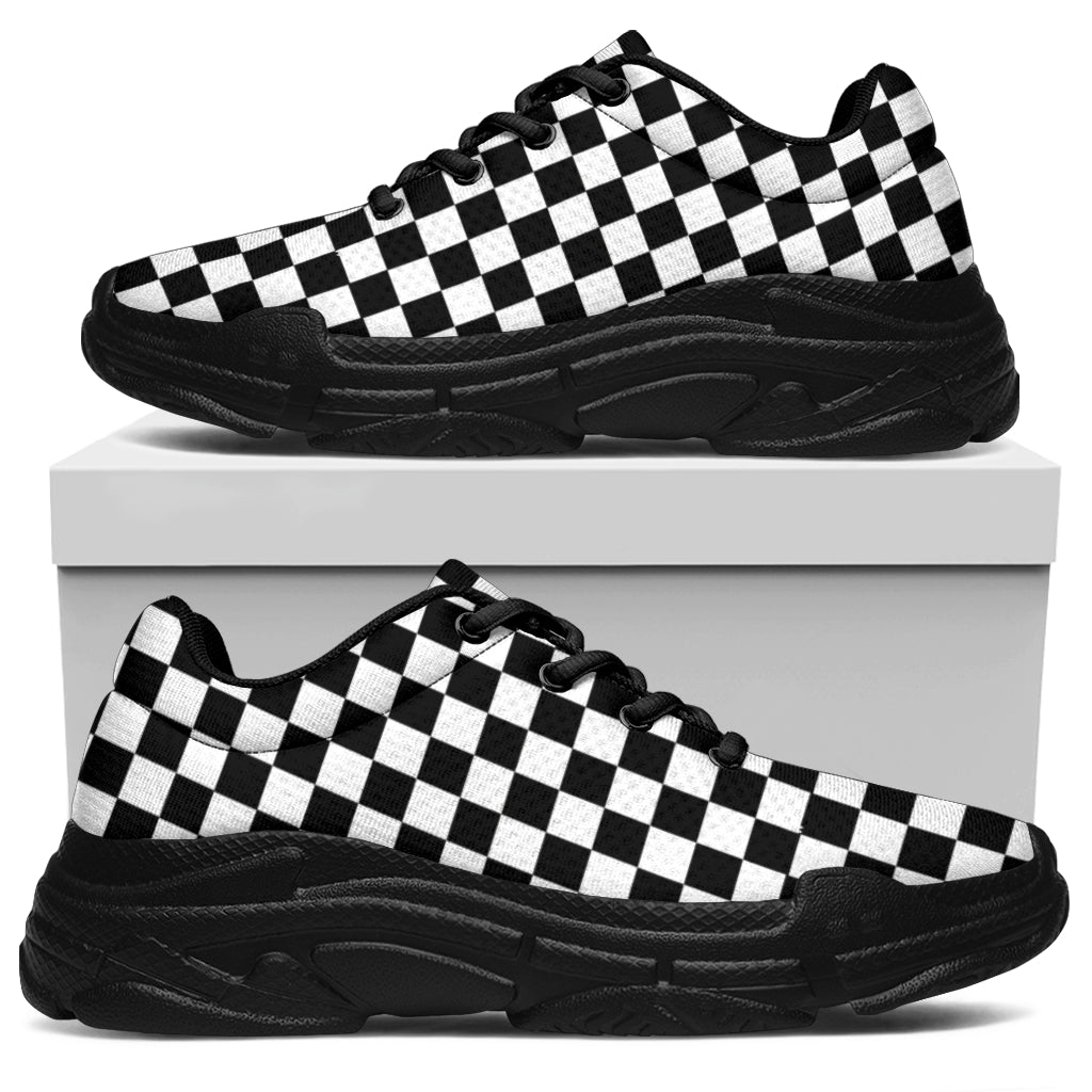 Racing Checkered Chunky Sneakers