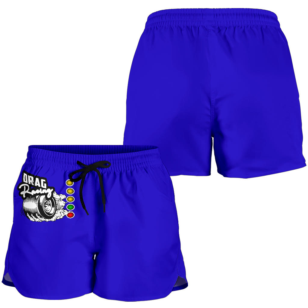 Drag Racing Womens Shorts
