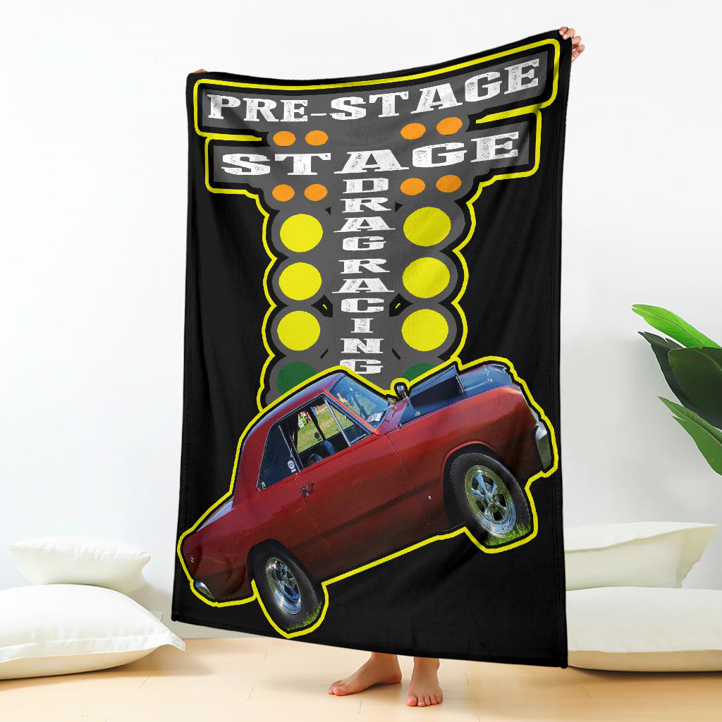 Custom Drag Racing Blanket V114