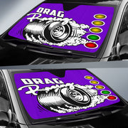 Drag Racing Windshield Sun Shade