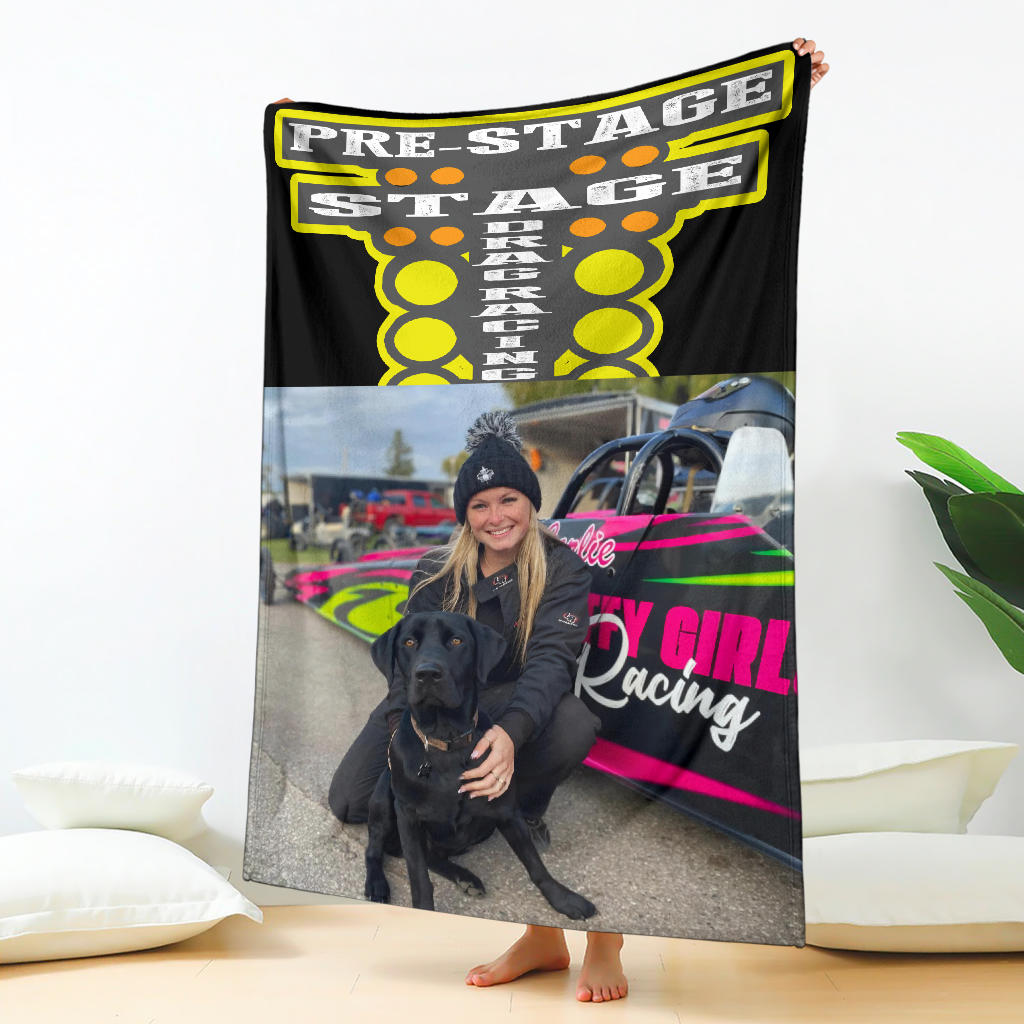 Custom Drag Racing Blanket V124