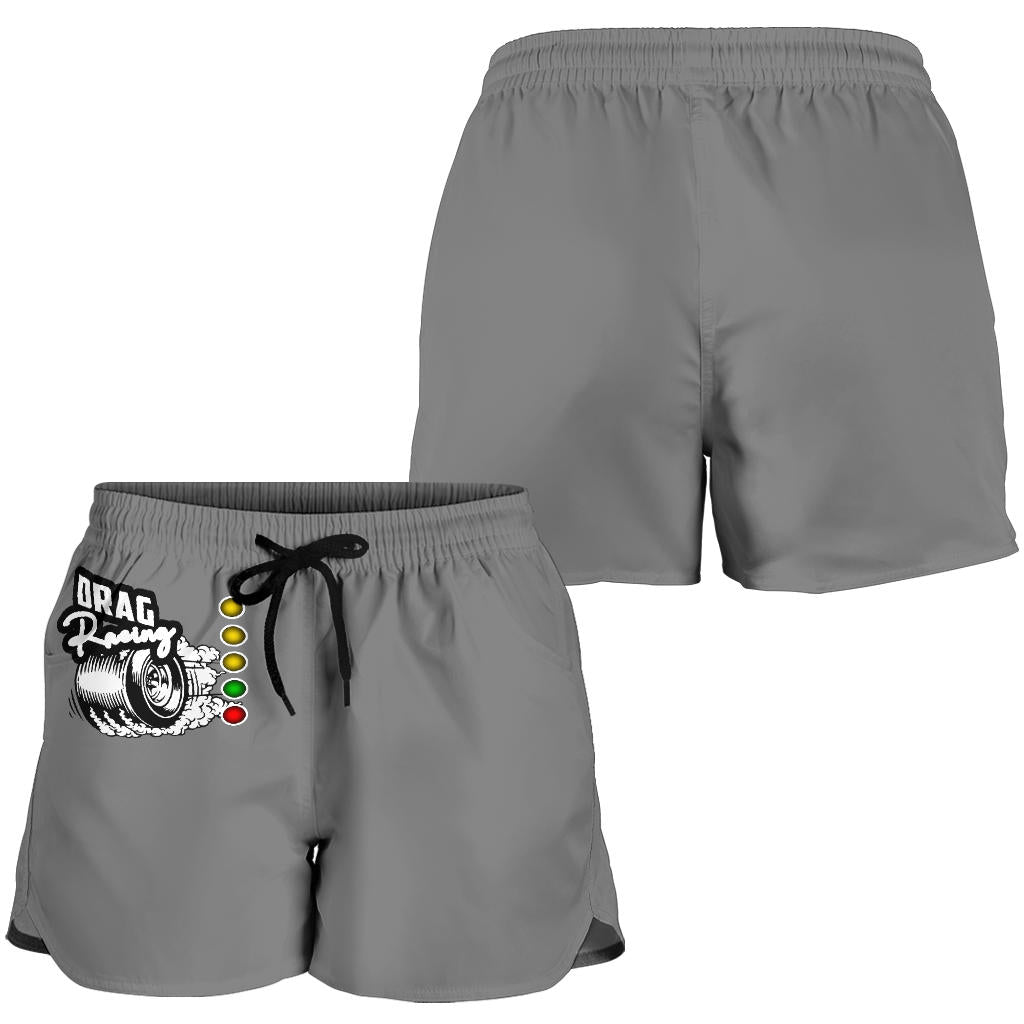 Drag Racing Womens Shorts