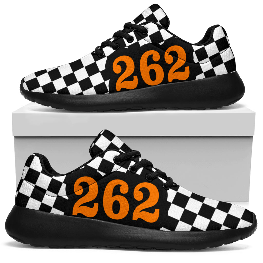 custom racing sneakers number 262