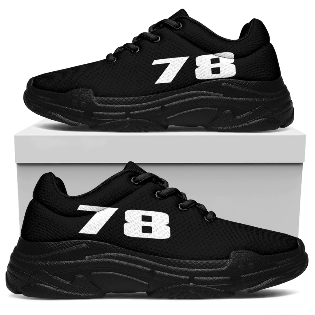 Custom Chunky Sneakers Number 78