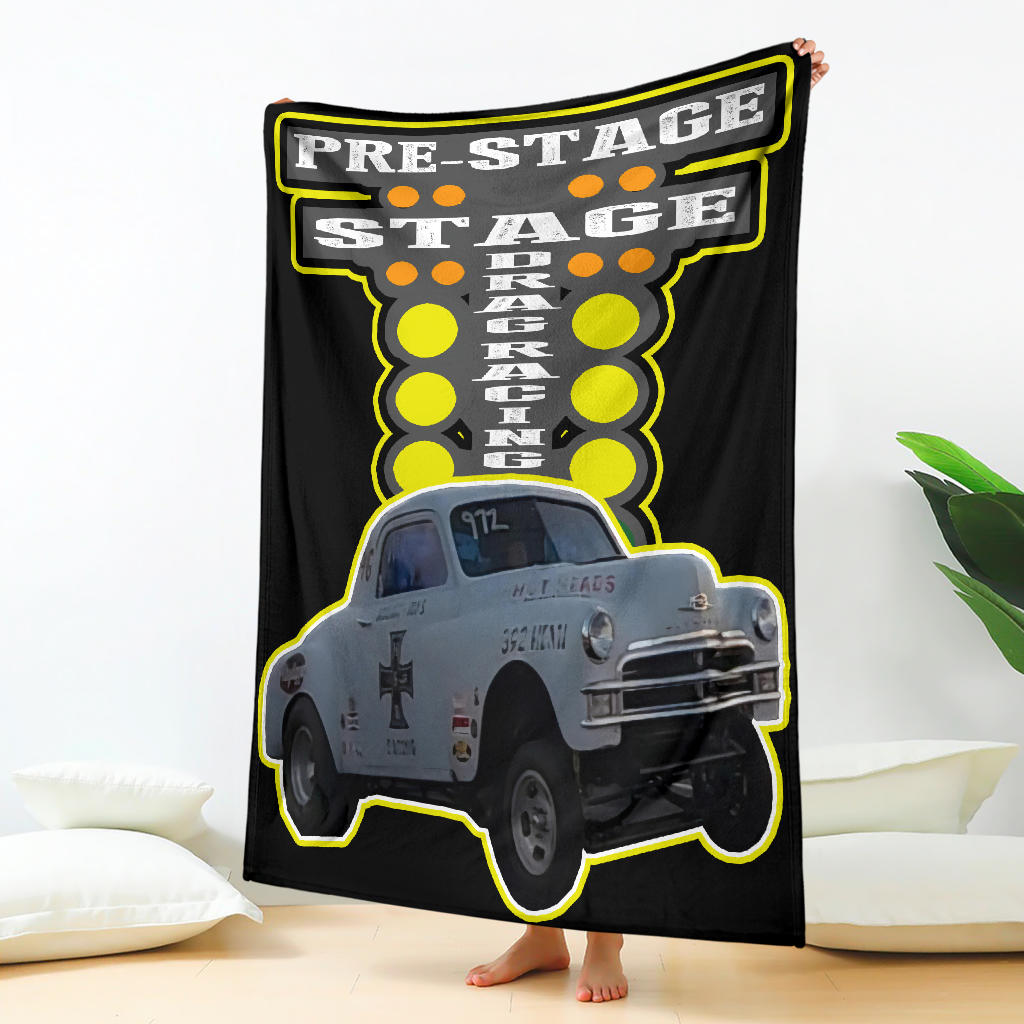 Custom Drag Racing Blanket V112