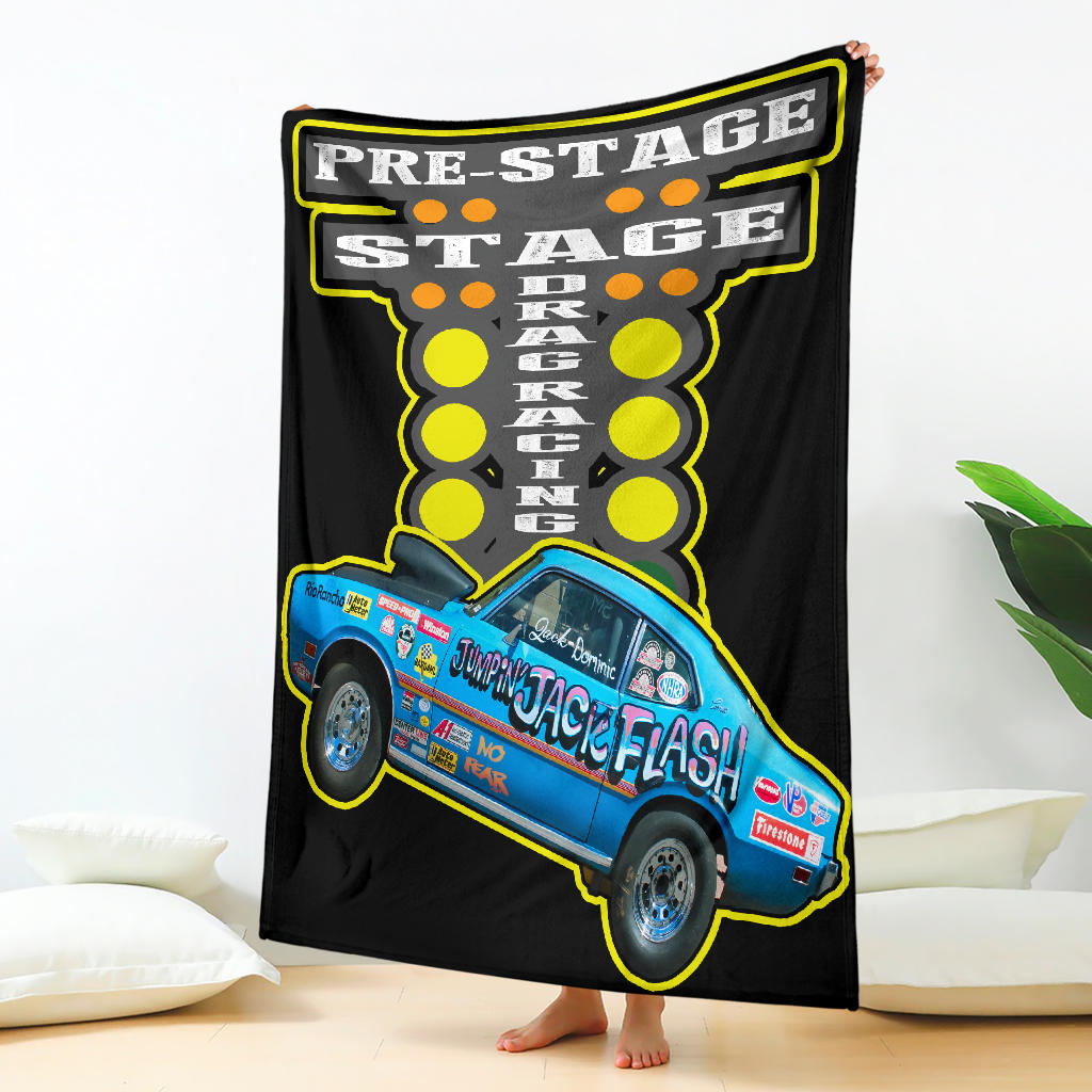 Custom Drag Racing Blanket V116