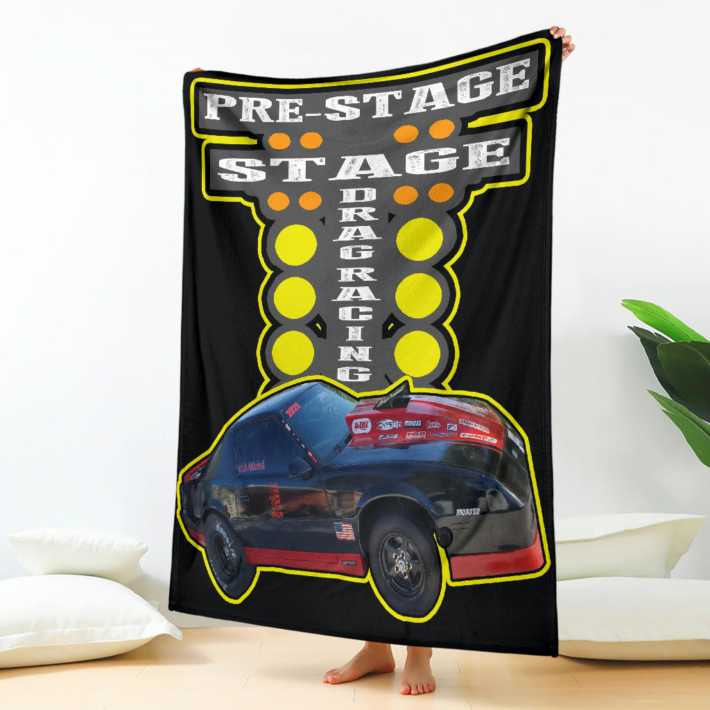 Custom Drag Racing Blanket V9