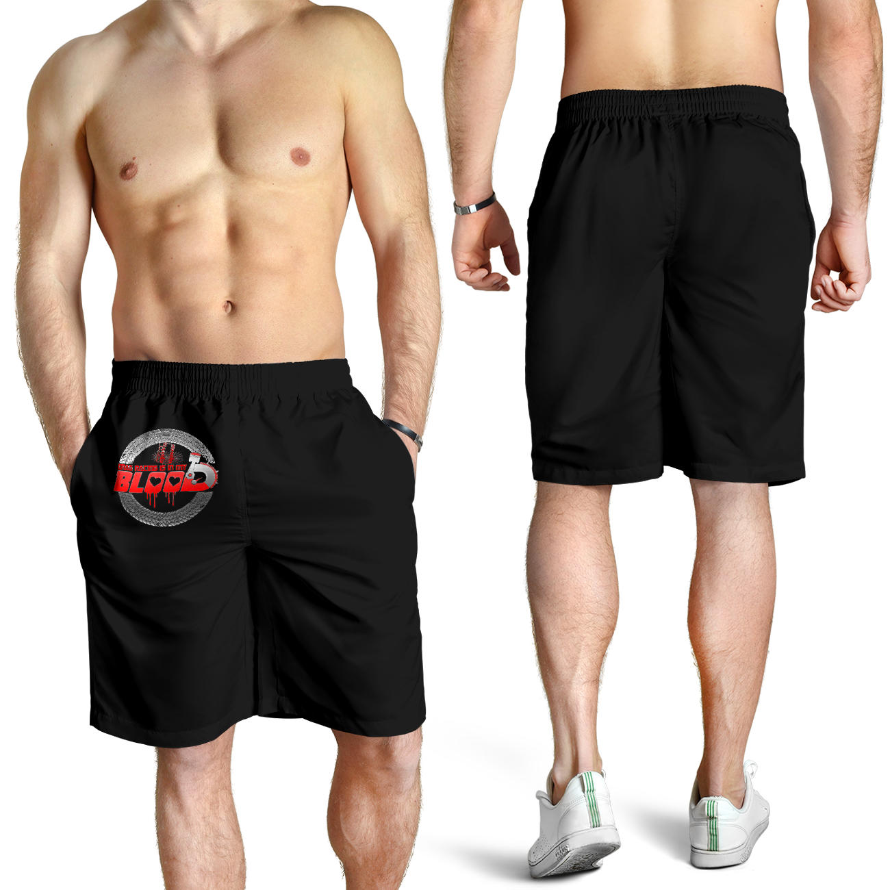 Drag racing men's shorts