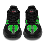 Drag Racing Heartbeat Chunky Sneakers