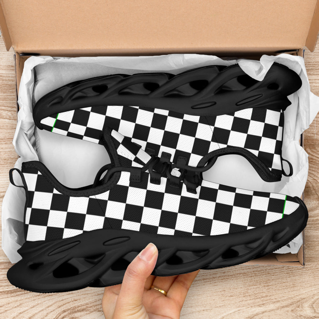 Racing Checkered M-Sole Sneakers