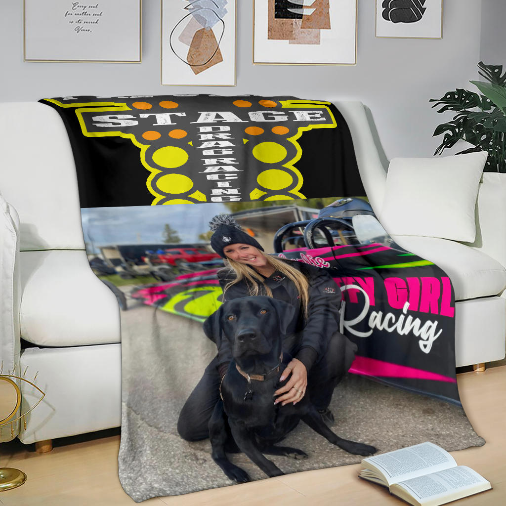 Custom Drag Racing Blanket V124