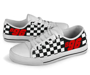 Racing Checkered Low Top Shoes