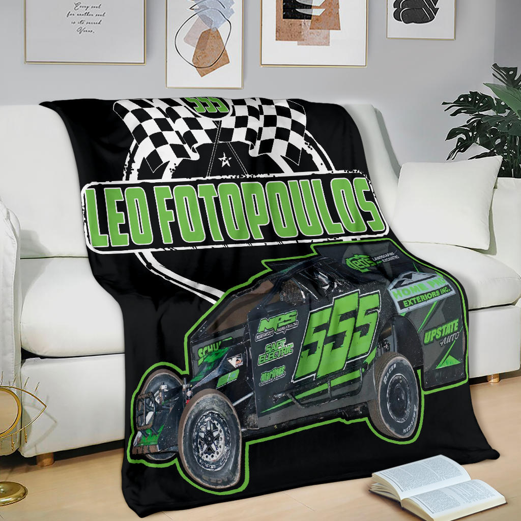 Custom Leo Fotopoulos Blanket